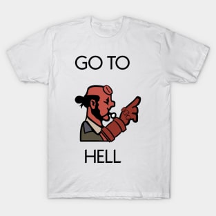 Go to Hell Hellboy T-Shirt